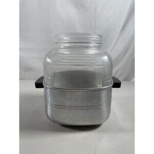 Genuine Glass Jar & Pan For VTG Hankscraft Automatic Vaporizer Humidifier 202-A